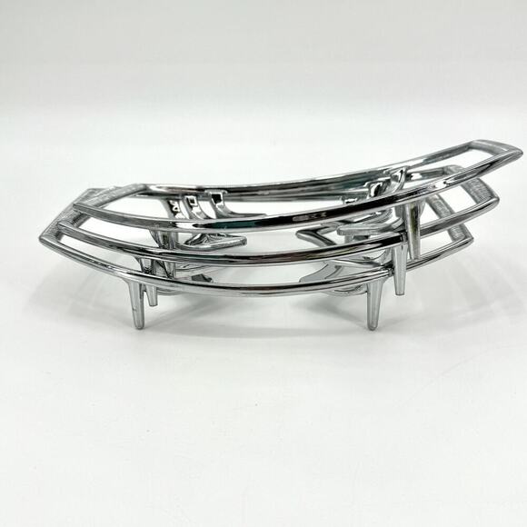 Lot Of 3 Corning Ware P-7-M-1 Casserole Cradle Chrome Trivet Hold 1.5 Quart Dish - Picture 7 of 15